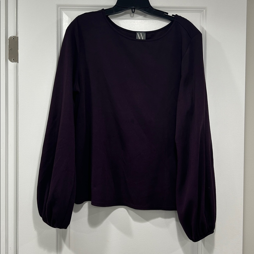 Worthington Dark Purple Top